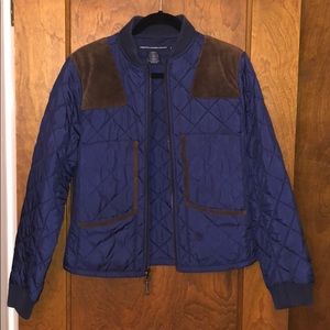 Ralph Lauren Women’s Quilted Jacket w/ Suede Trim